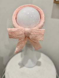 Wendy Scully Millinery "Belle" Halo - Pink