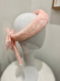 Wendy Scully Millinery "Belle" Halo - Pink