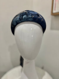 Wendy Scully Millinery "Belle" Halo - Navy
