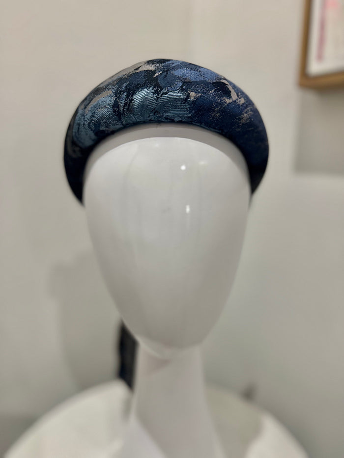 Wendy Scully Millinery "Belle" Halo - Navy