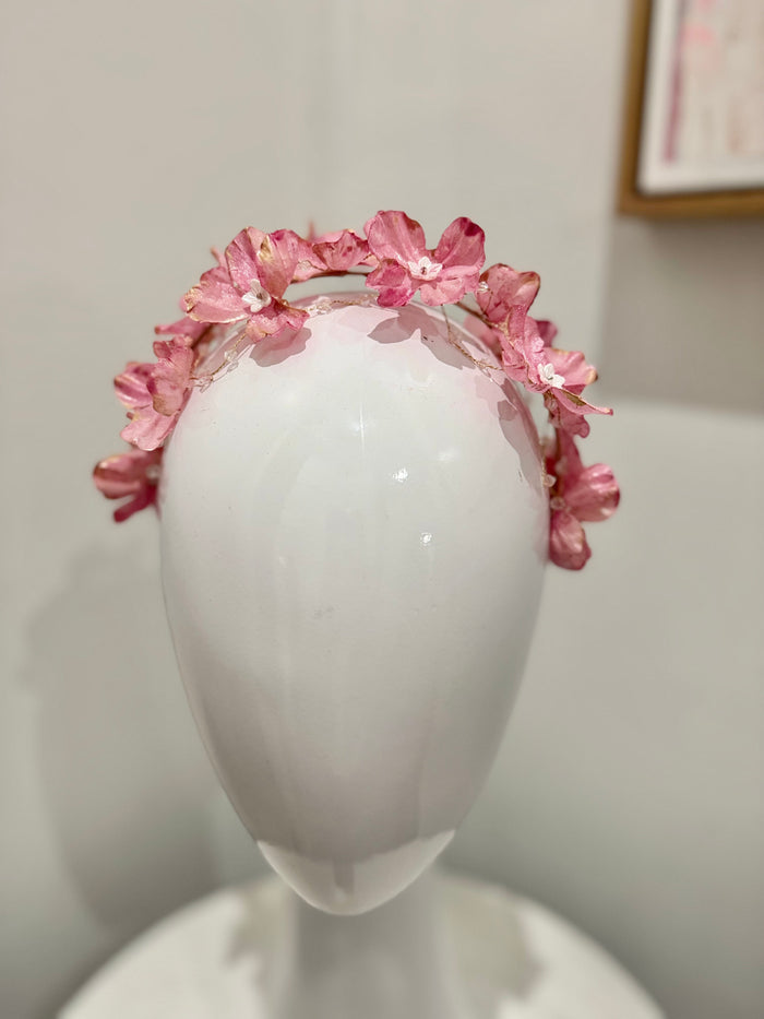 Wendy Scully Pink Floral Headband