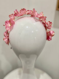 Wendy Scully Pink Floral Headband