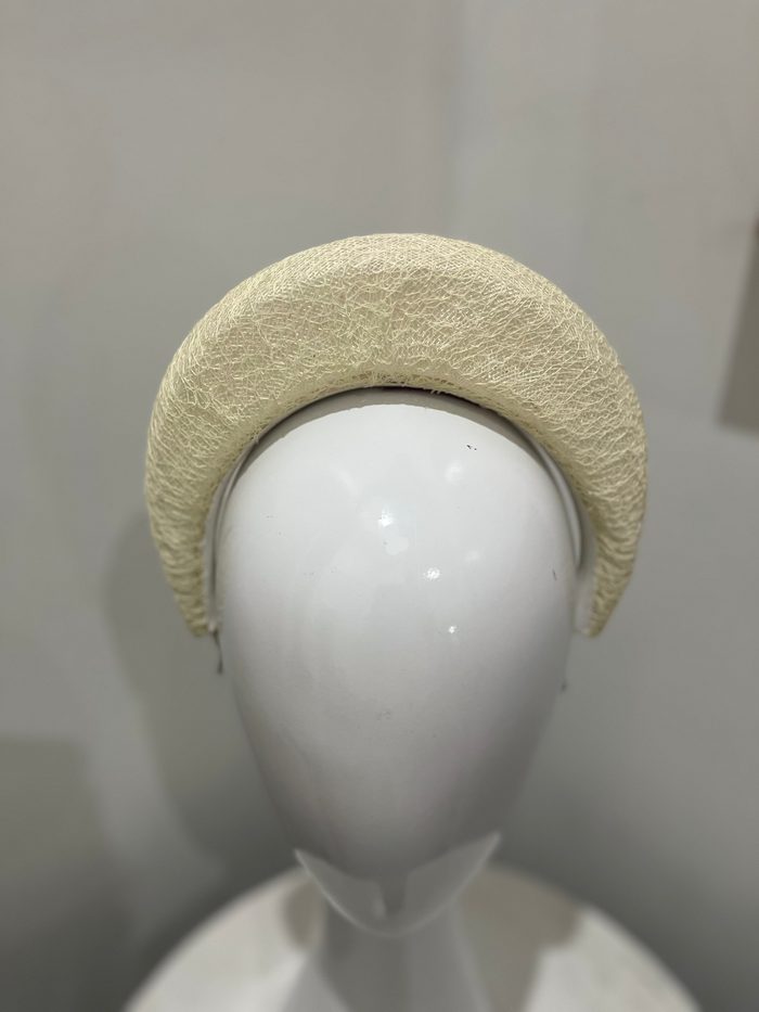 Wendy Scully Cream Halo Crown