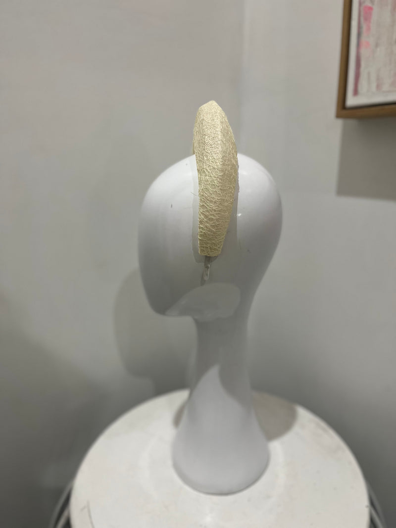 Wendy Scully Cream Halo Crown