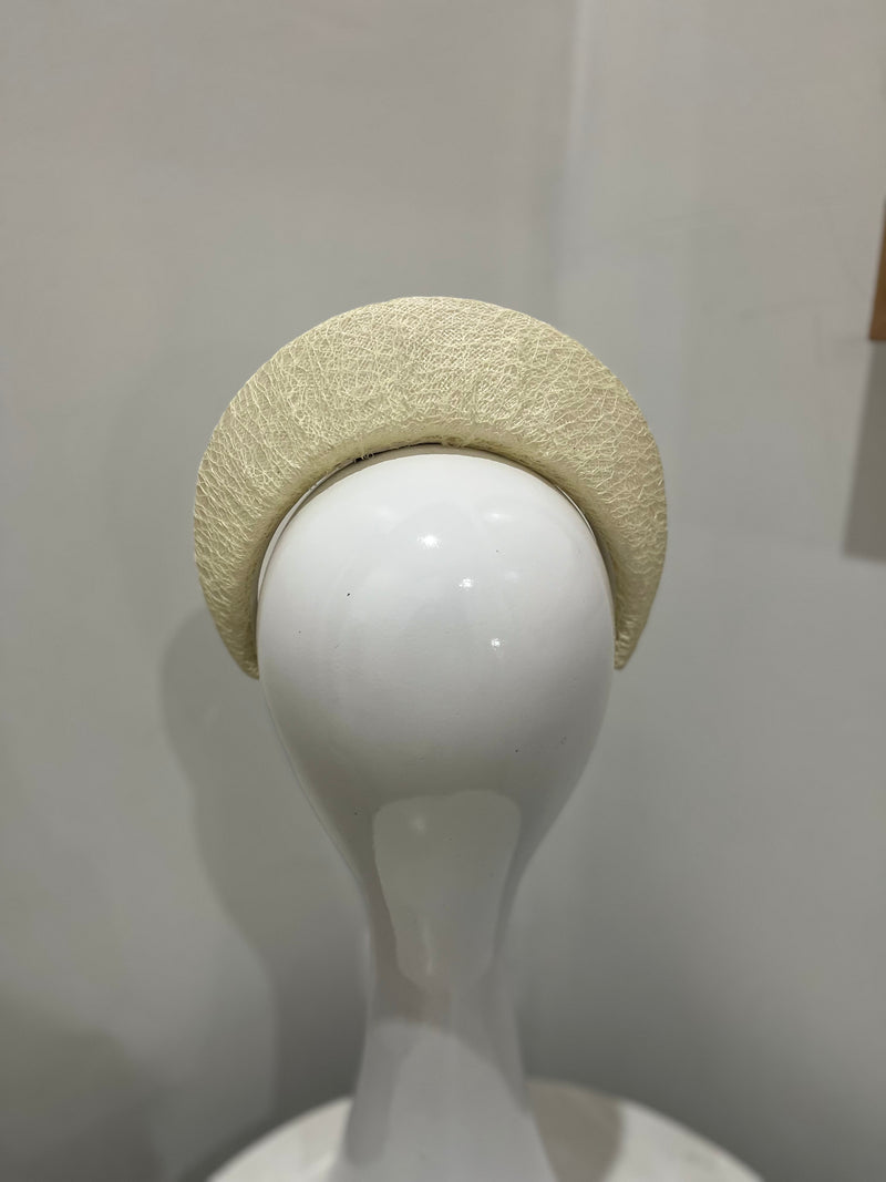 Wendy Scully Cream Halo Crown