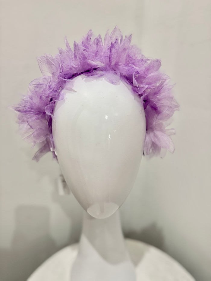Wendy Scully Flower Crown - Lilac