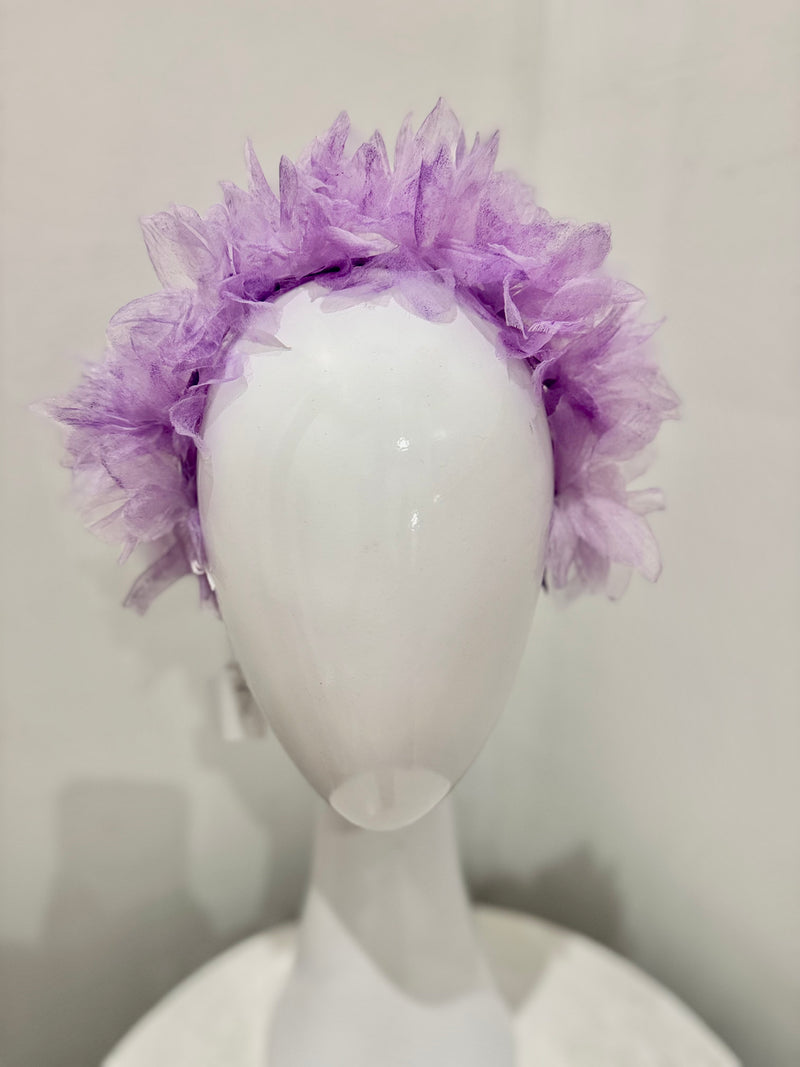 Wendy Scully Flower Crown - Lilac