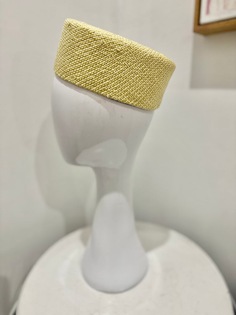 Wendy Scully Pillbox - Yellow