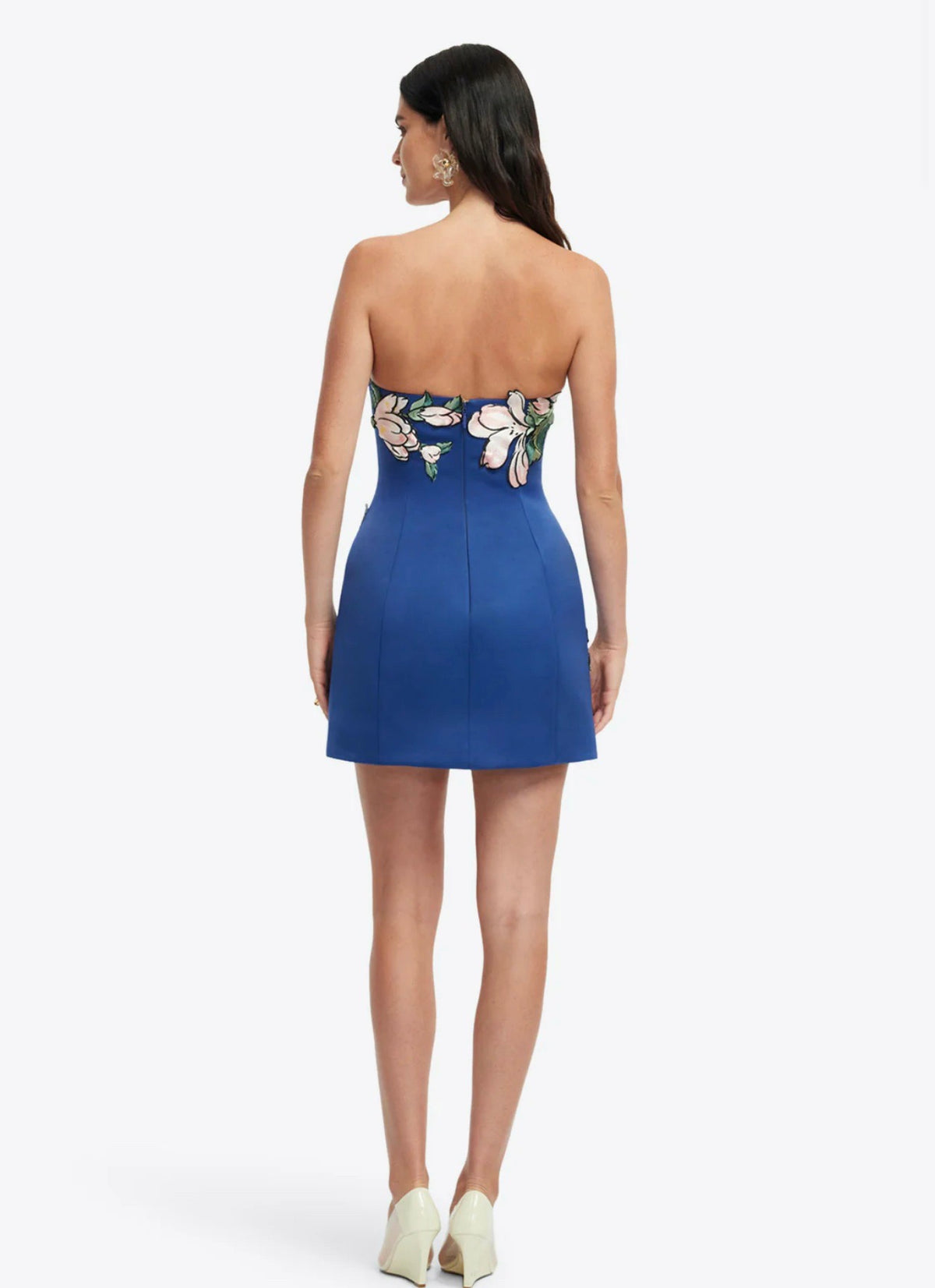 Leo Lin "Zaria" Applique Floral Bustier