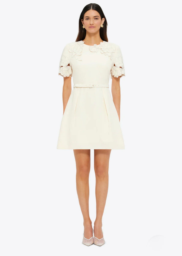 Leo Lin "Aurelie" Short Sleeve Dress