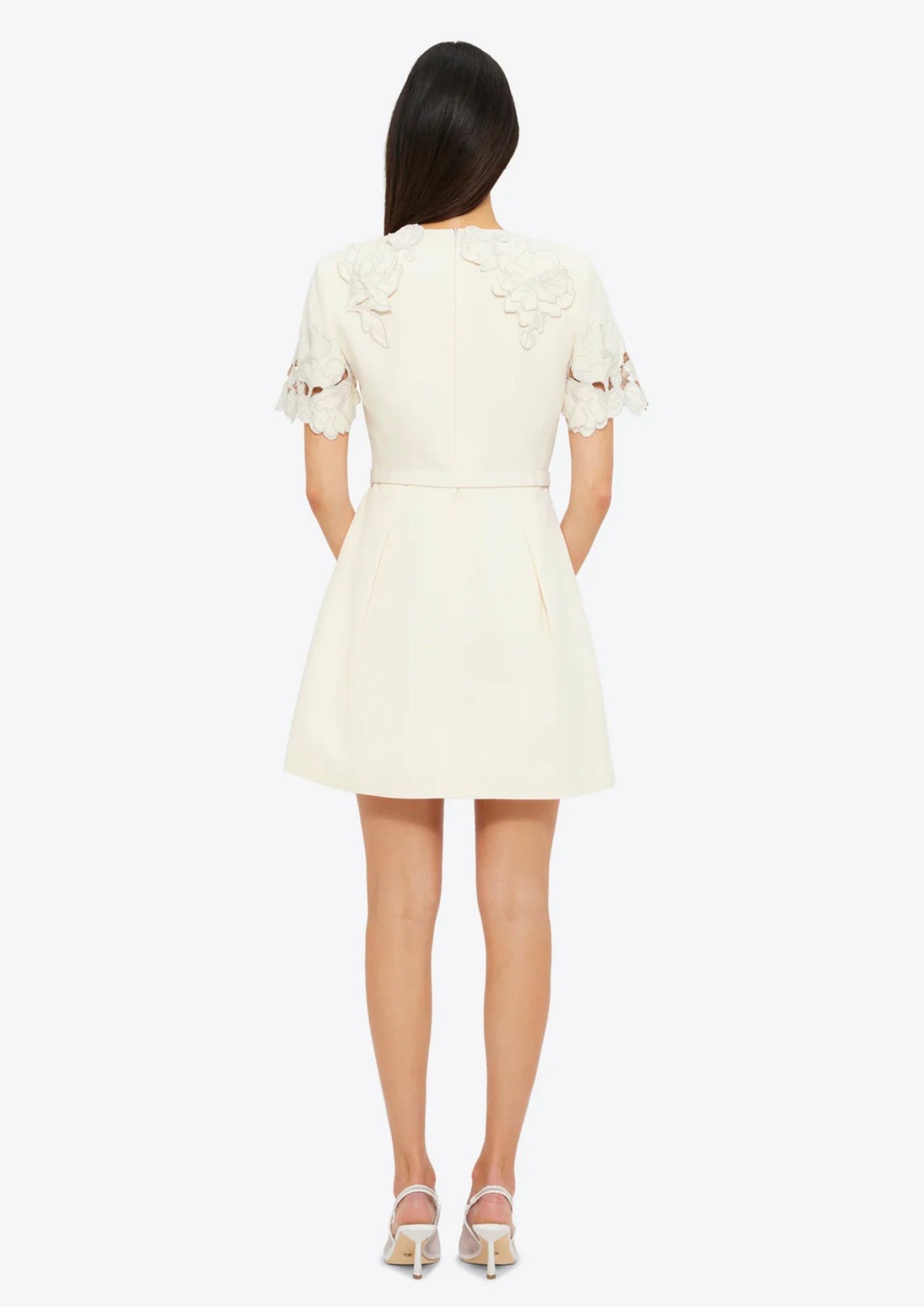 Leo Lin "Aurelie" Short Sleeve Dress