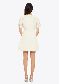 Leo Lin "Aurelie" Short Sleeve Dress