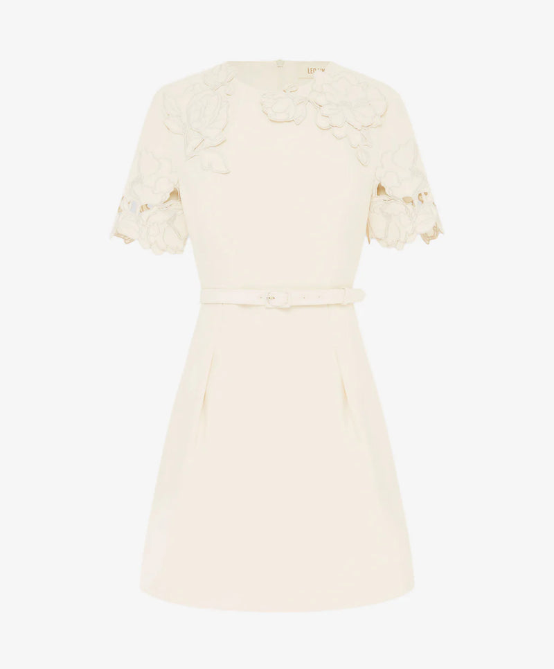 Leo Lin "Aurelie" Short Sleeve Dress