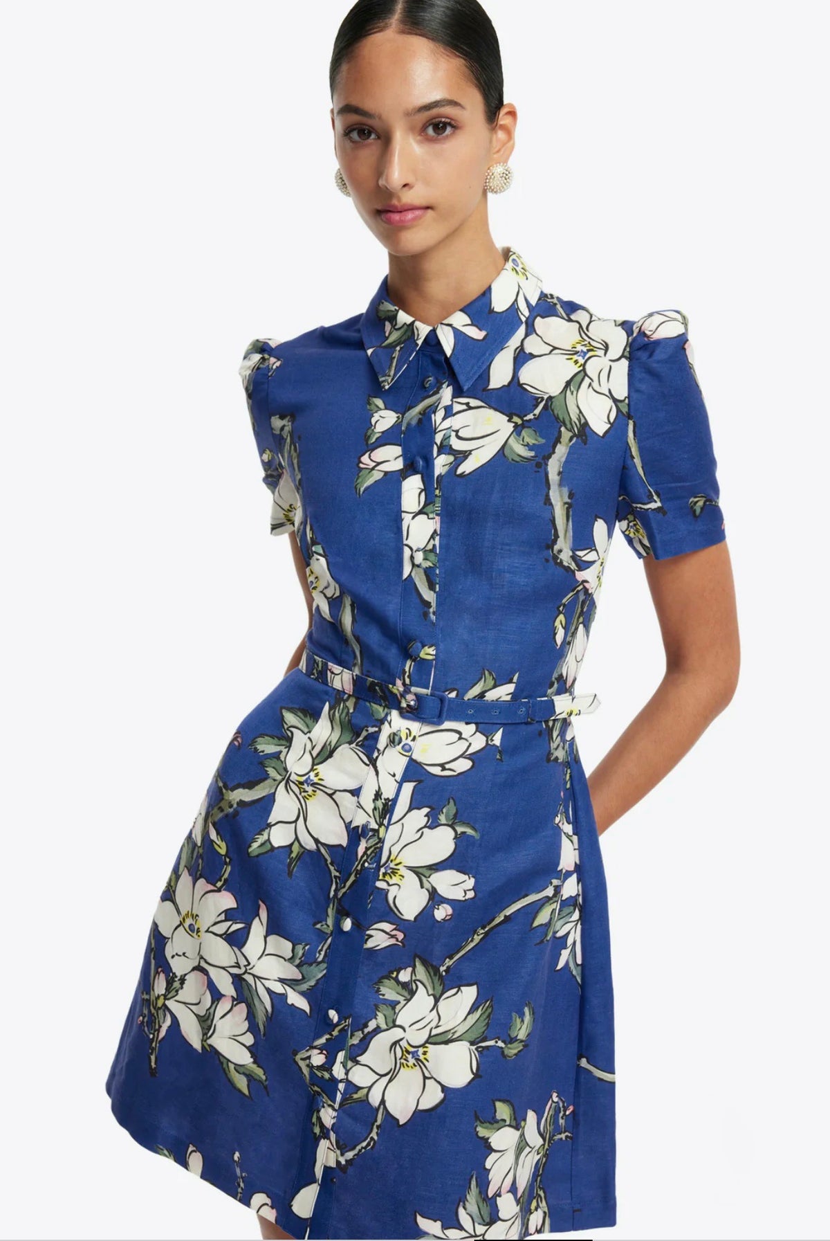 Leo Lin "Bronte" Mini Dress