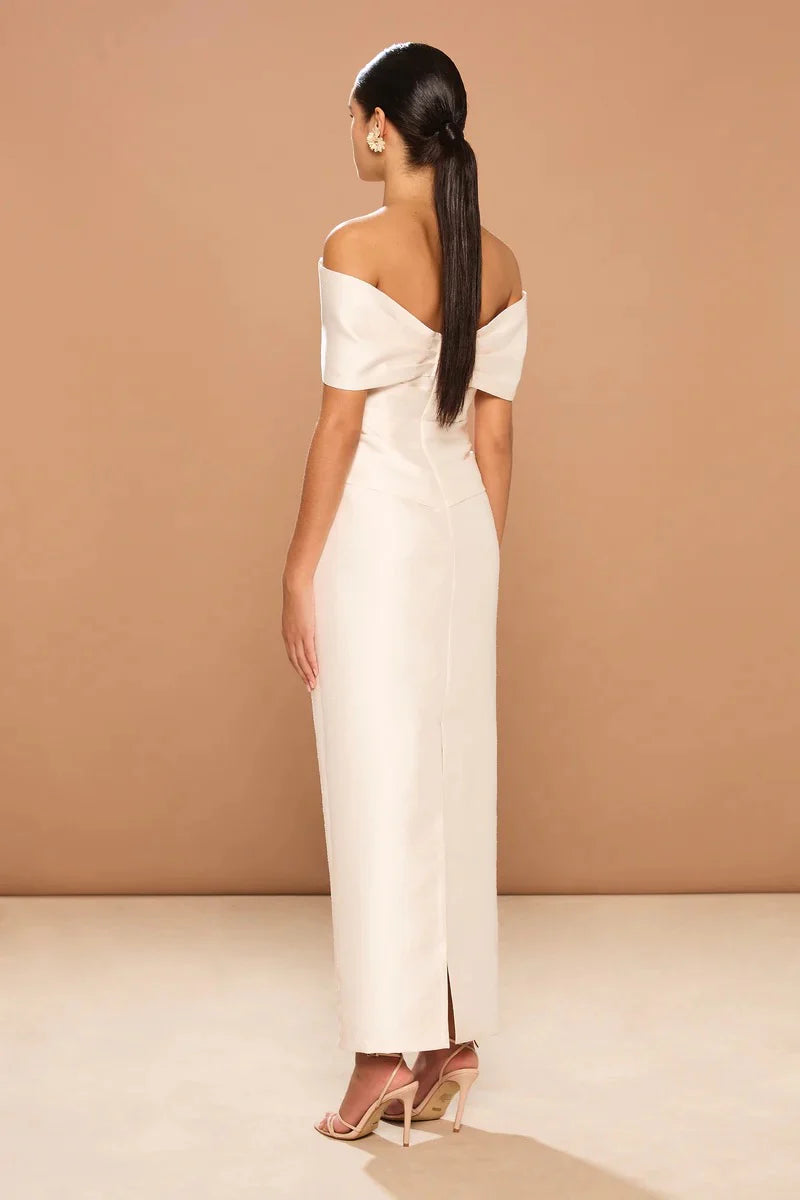 Sonya Moda "Aspen" Gown - Pearl