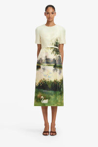 LEO LIN Elizabeth Midi Dress
