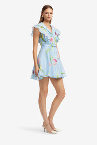 Leo Lin "Isla" Mini Dress- Tulip