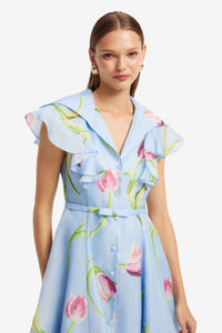 Leo Lin "Isla" Mini Dress- Tulip