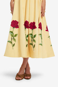 Leo Lin "Lynn" Bustier Midi Dress