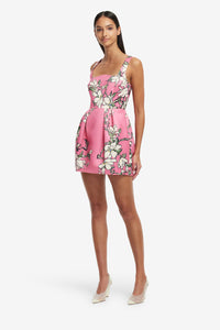 Leo Lin "Piper" Mini Dress - Magnolia