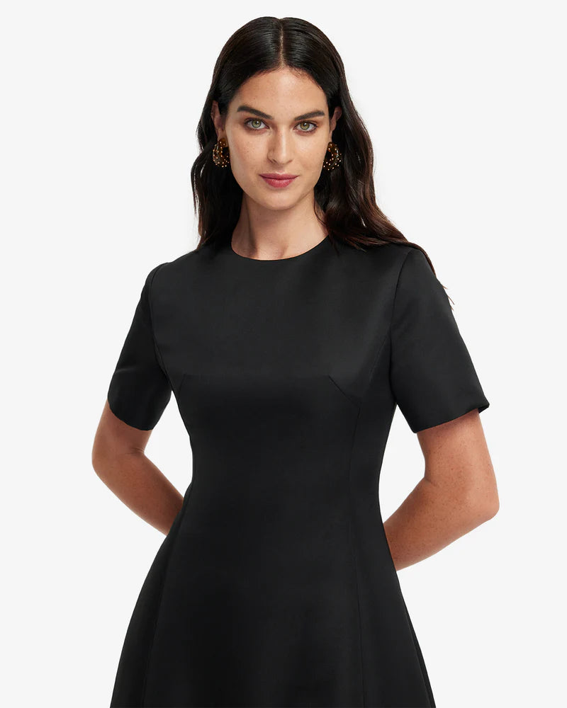 Leo Lin "Caroline" Embroidered Midi Dress