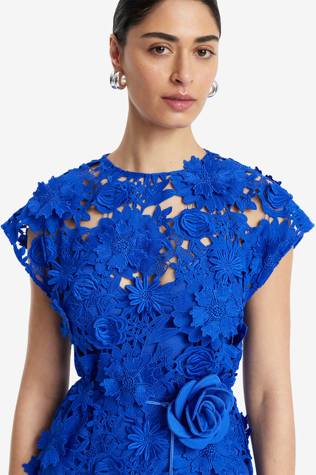 Leo Lin 'Alena' Lace Maxi Dress