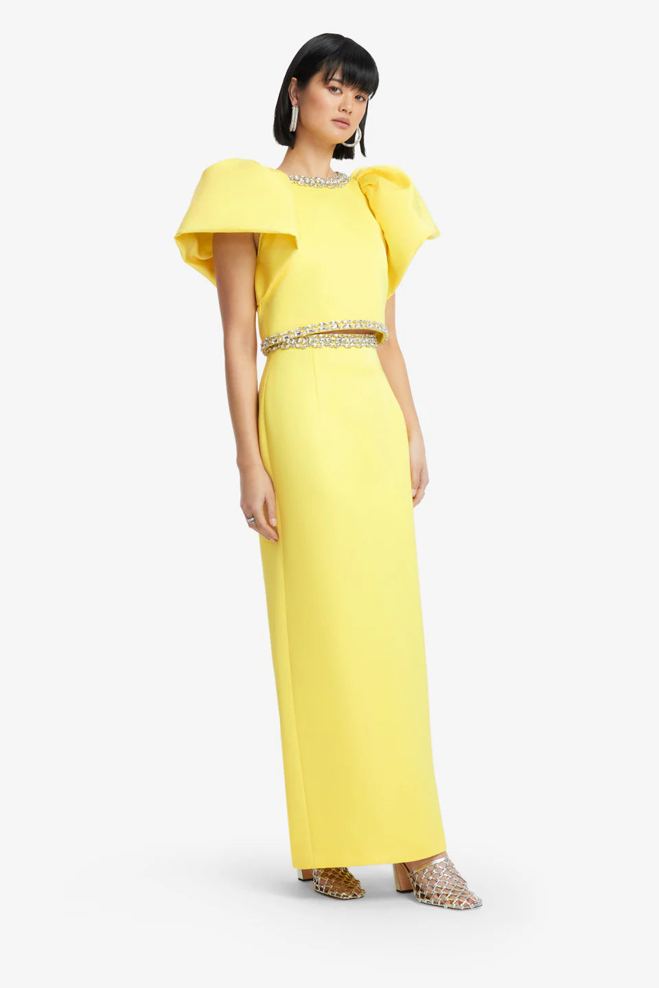 Leo Lin 'Kyra' Embellished Top and Maxi Skirt