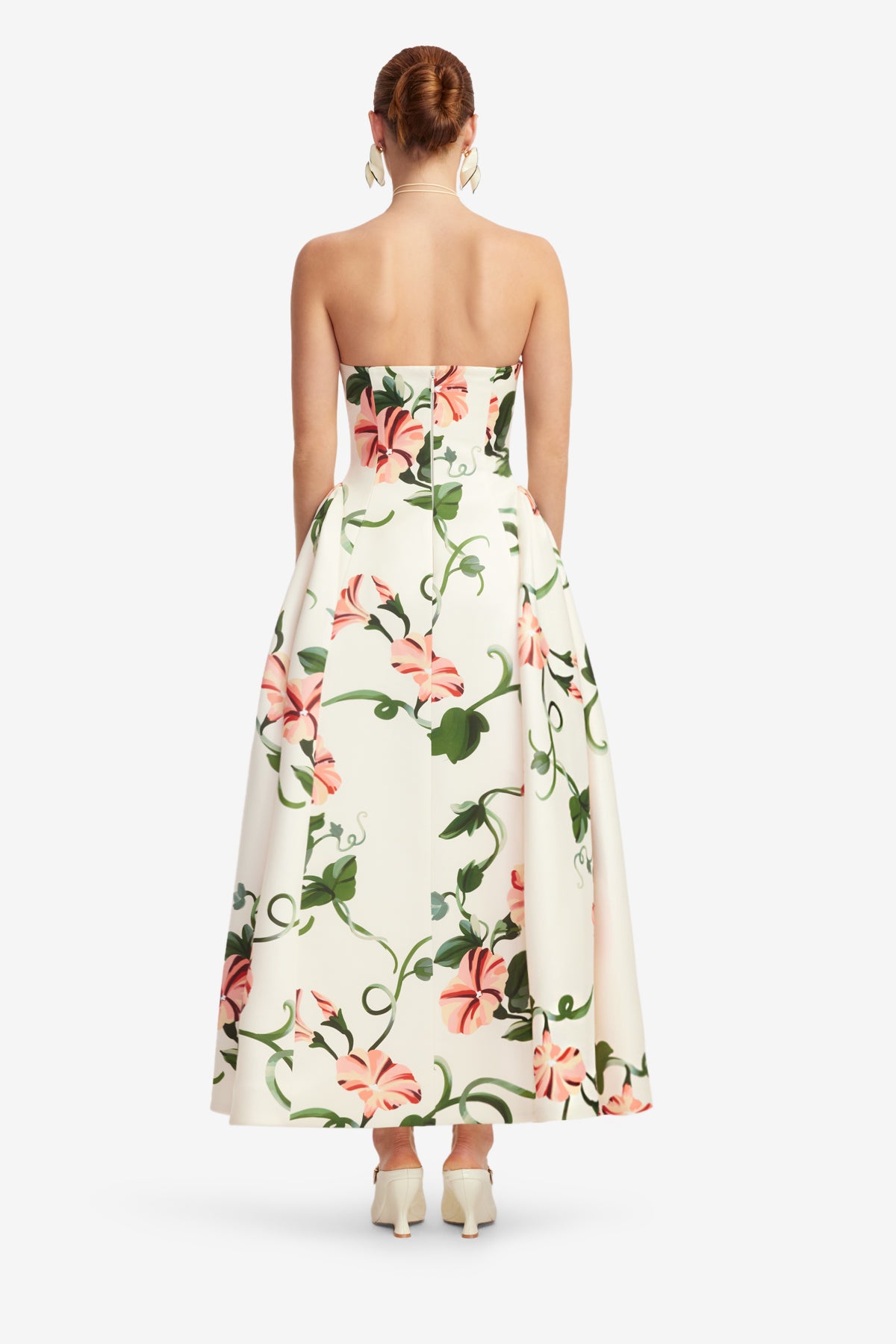 Leo Lin "Violet" Bustier Maxi Dress