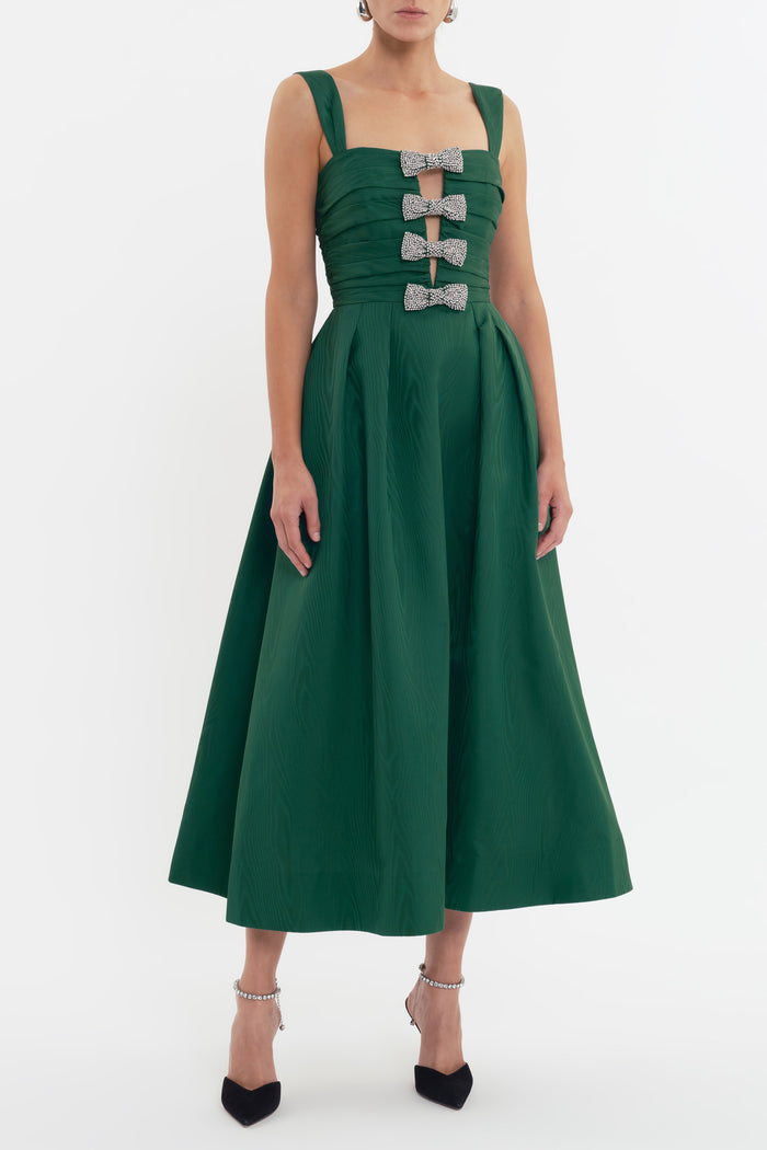 Rebecca Vallance "Luiza" Strap Midi Dress