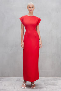 Sofia Irina "Renee" Maxi Dress - Red