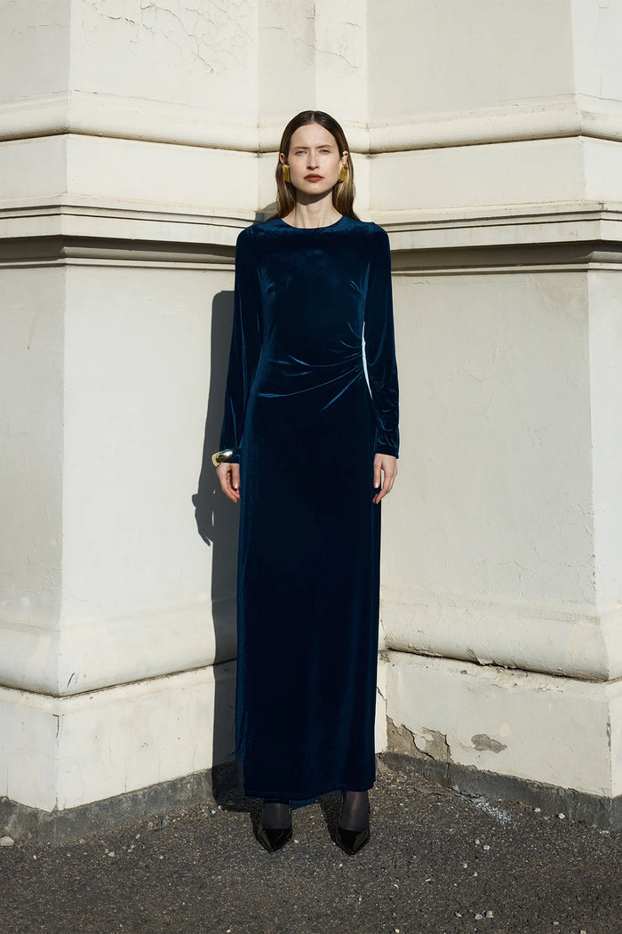 Sofia Irina "Lucia" Gown - Navy