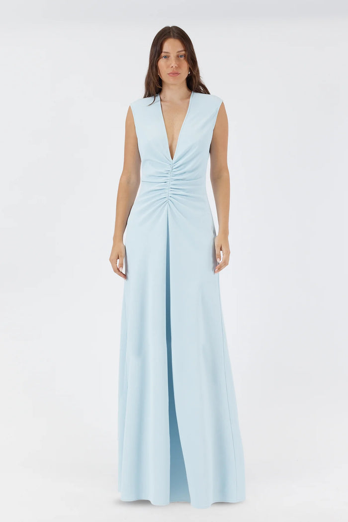 Sofia Irina 'Mara' Maxi Gown - Ice