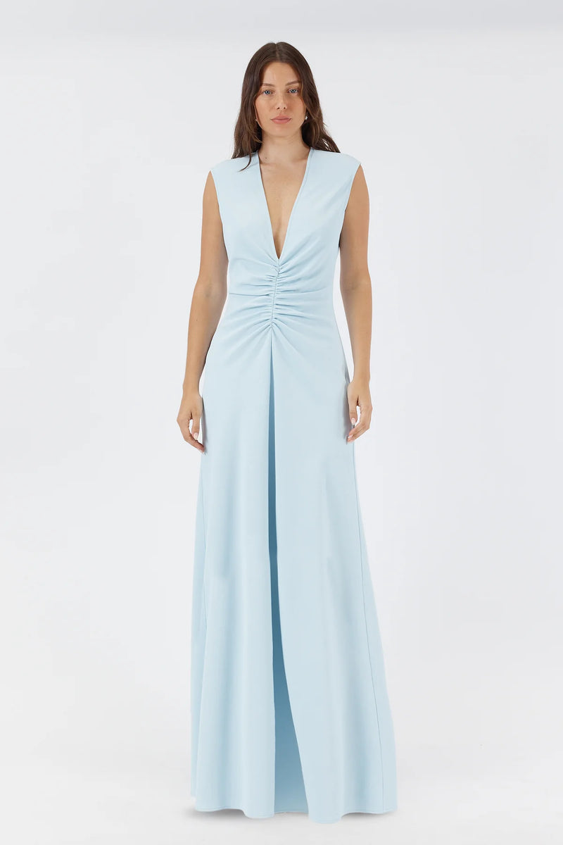 Sofia Irina 'Mara' Maxi Gown - Ice