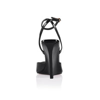 Mona Wedge Black Patent Leather