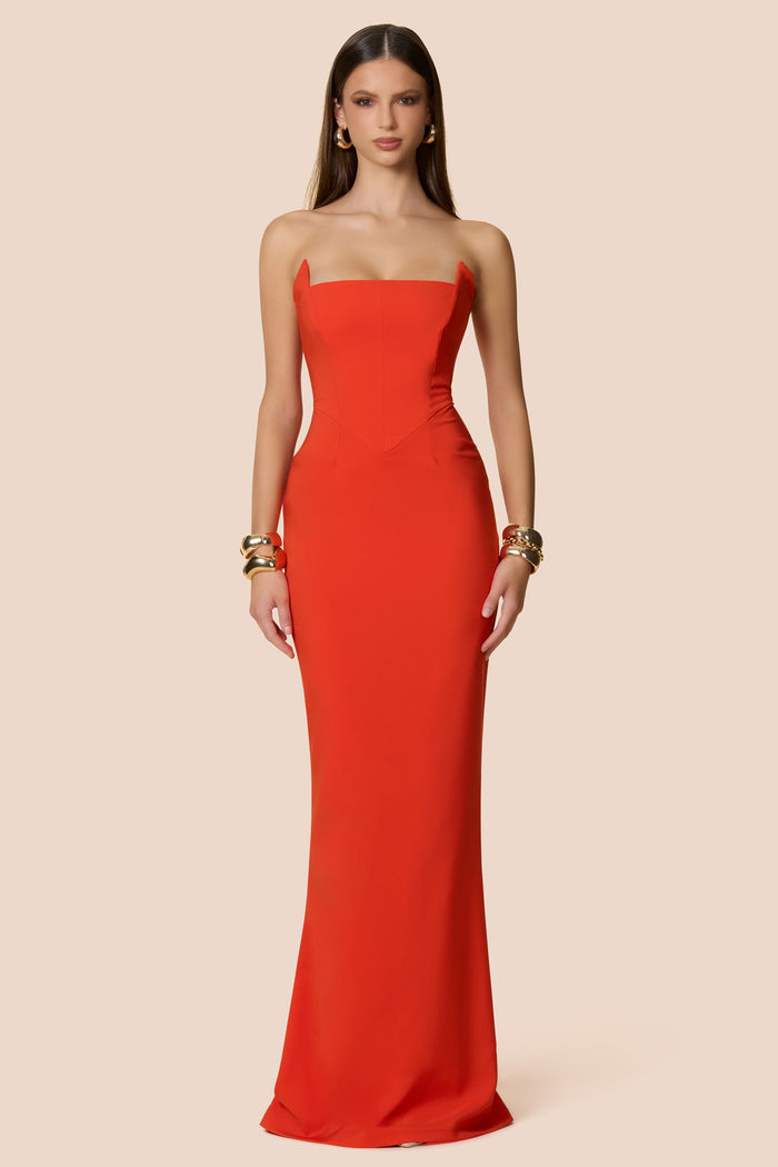 Nookien 'Aaliyah' Strapless Gown