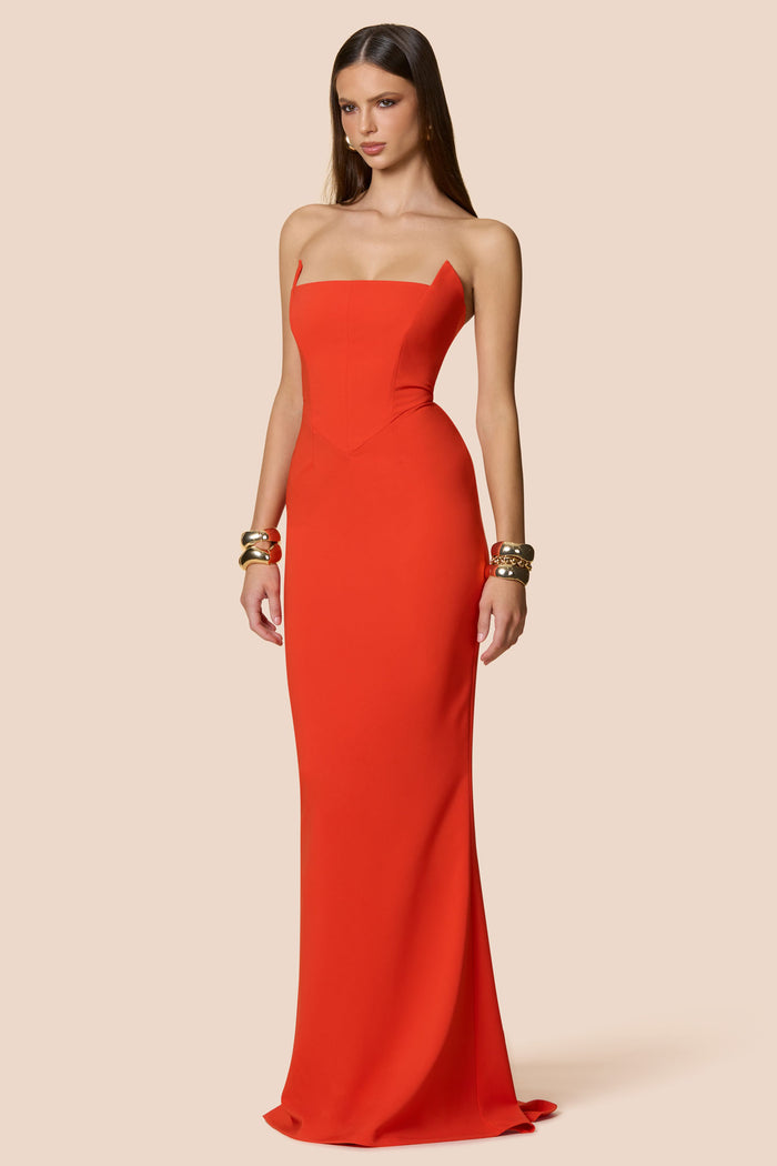Nookien 'Aaliyah' Strapless Gown