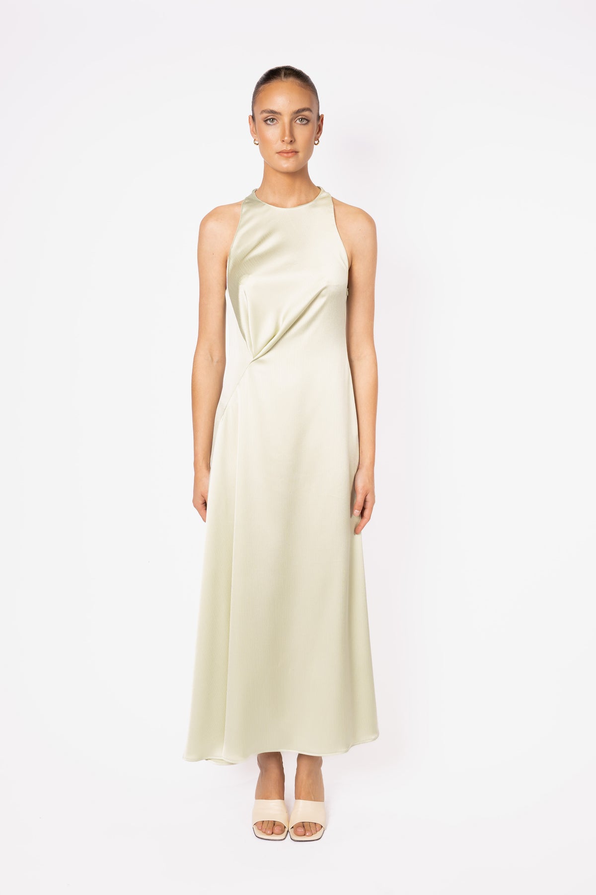One Fell Swoop "Sloane" Maxi Dress - Honeydew
