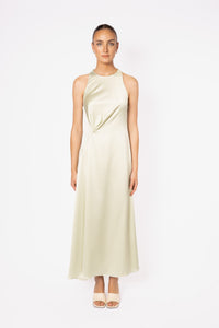 One Fell Swoop "Sloane" Maxi Dress - Honeydew