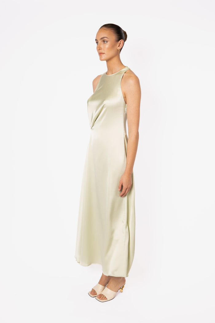 One Fell Swoop "Sloane" Maxi Dress - Honeydew
