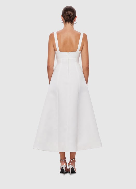 Leo Lin Odette Midi Dress - White