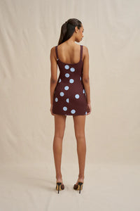 By Johnny 'Paloma' Polka Mini Dress