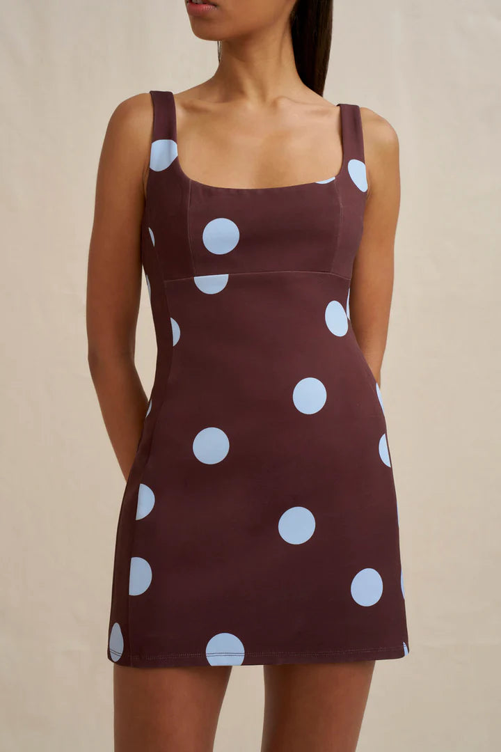 By Johnny 'Paloma' Polka Mini Dress