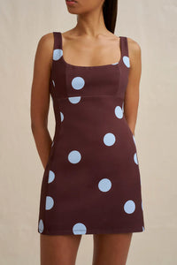 By Johnny 'Paloma' Polka Mini Dress