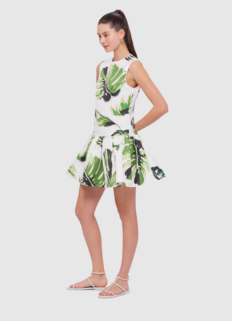 Leo Lin Petra Mini Dress - Botanica Print