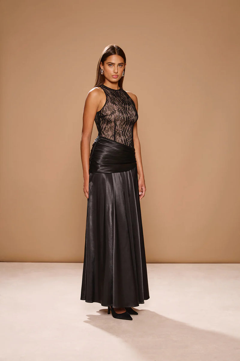 Sonya Moda "Dahlia" Gown - Black