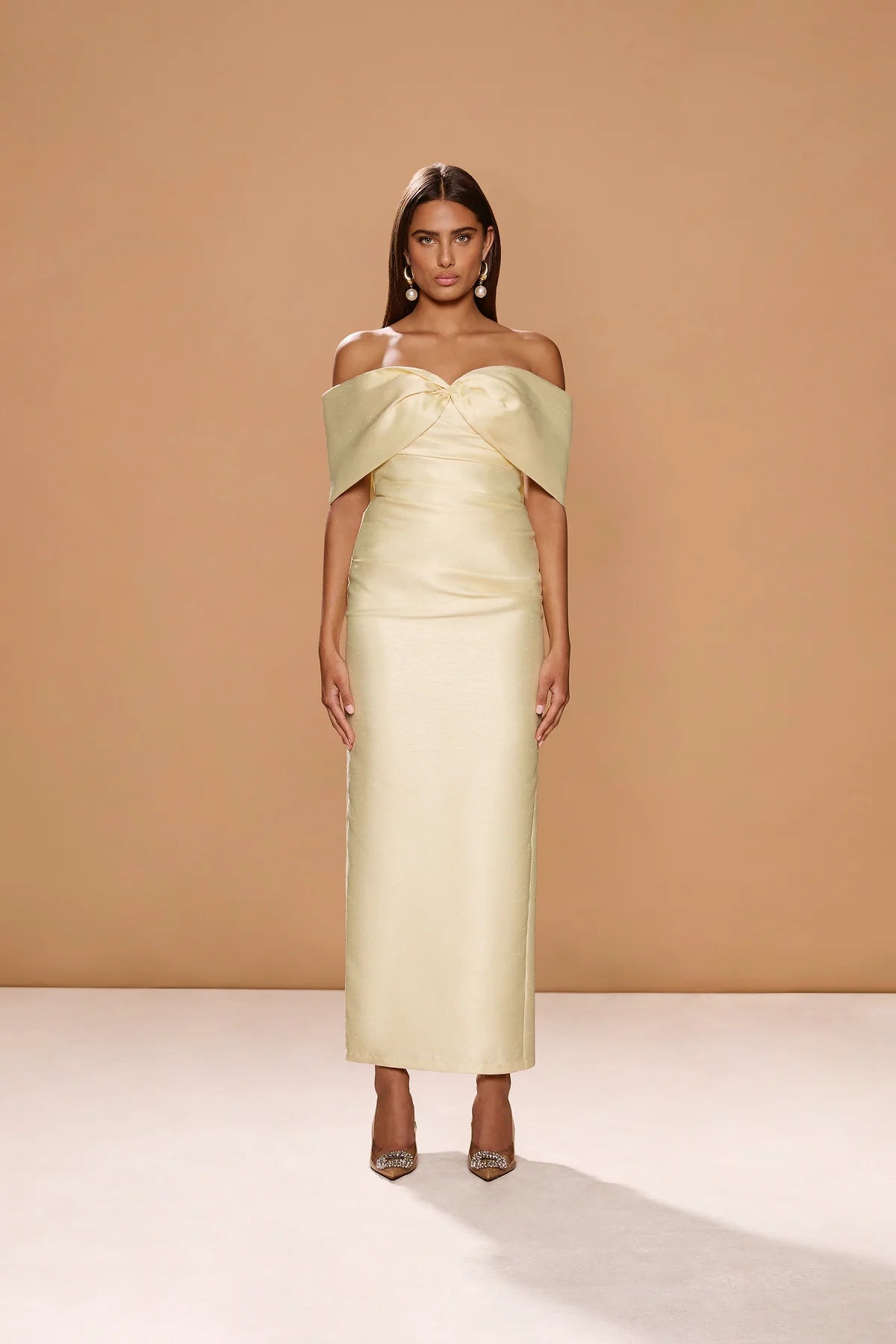 Sonya Moda "Aspen" Gown - French Vanilla