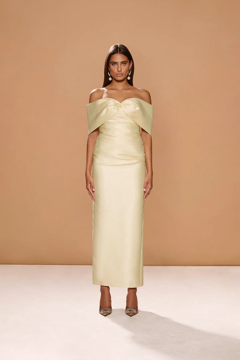 Sonya Moda "Aspen" Gown - French Vanilla