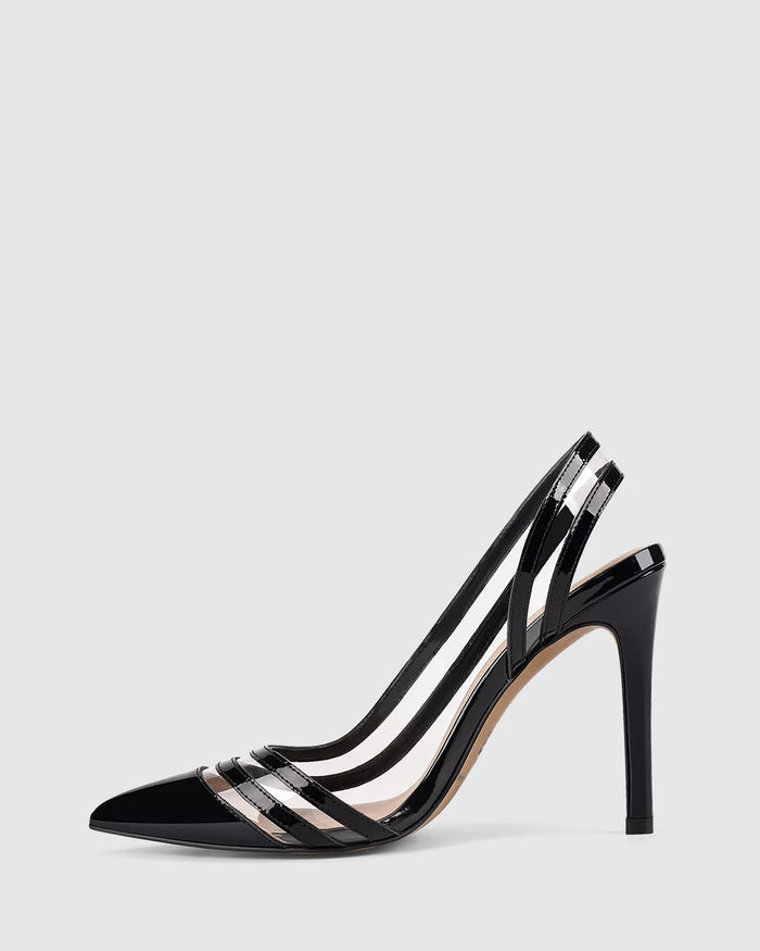 Savannah Heels By Lana Wilkinson - Black