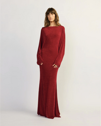 Tojha Lura Maxi Dress - Cherry Liqueur