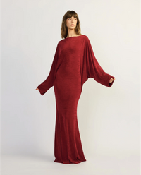 Tojha Lura Maxi Dress - Cherry Liqueur